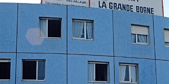 Grande-Borne aux beaux jours10 : Banlieure, Paysage urbain, Essonne, 1973