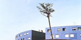 Grande-Borne aux beaux jours13 : Banlieure, Paysage urbain, Essonne, 1973