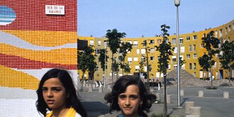 Grande-Borne aux beaux jours31 : Banlieure, Paysage urbain, Essonne, 1973