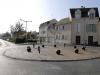 Jeu de boules urbain.