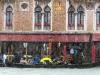 Pluie d'orage sur la lagune